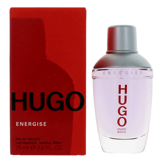 Hugo Energise by Hugo Boss, 2.5 oz Eau De Toilette Spray for Men Hugo Boss