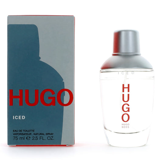 Hugo Iced by Hugo Boss, 2.5 oz Eau De Toilette Spray for Men Hugo Boss