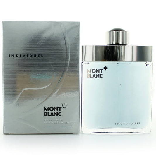 Individuel by Mont Blanc, 2.5 oz Eau De Toilette Spray for Men Mont Blanc
