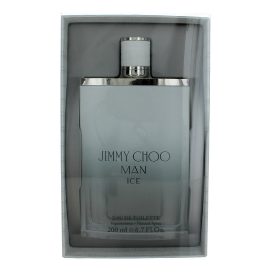 Jimmy Choo Man Ice by Jimmy Choo, 6.7 oz Eau De Toilette Spray for Men Jimmy Choo