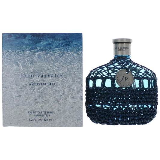 John Varvatos Artisan Blu by John Varvatos, 4.2 oz Eau De Toilette Spray for Men John Varvatos