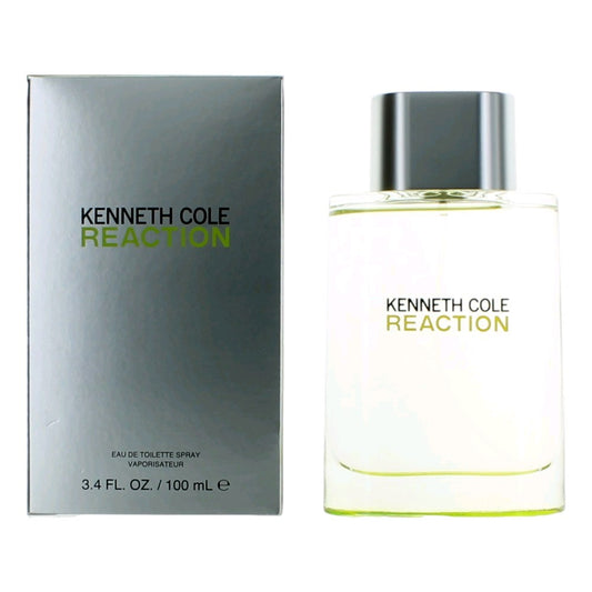 Reaction by Kenneth Cole, 3.4 oz Eau De Toilette Spray for Men Kenneth Cole