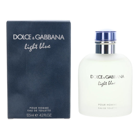 Light Blue by Dolce & Gabbana, 4.2 oz Eau De Toilette Spray for Men Dolce & Gabbana