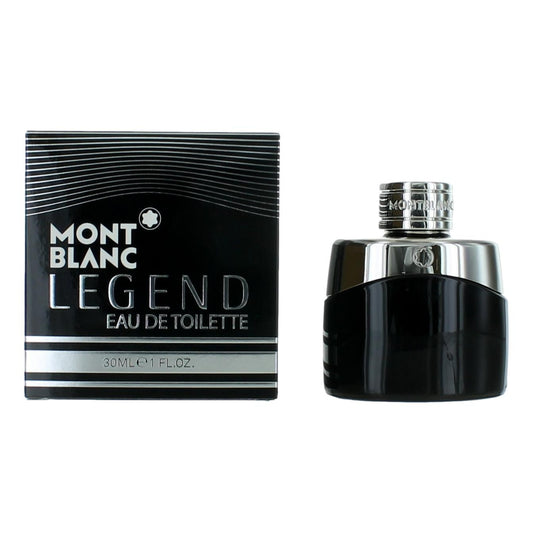 Mont Blanc Legend by Mont Blanc, 1 oz Eau De Toilette Spray for Men Mont Blanc