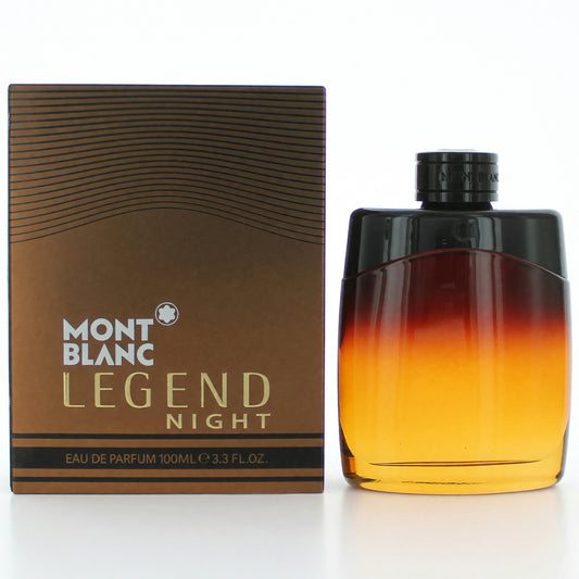 Mont Blanc Legend Night by Mont Blanc, 3.3 oz Eau De Parfum Spray for Men Mont Blanc