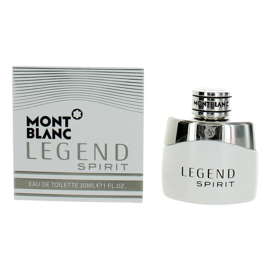 Mont Blanc Legend Spirit by Mont Blanc, 1 oz Eau De Toilette Spray for Men Mont Blanc