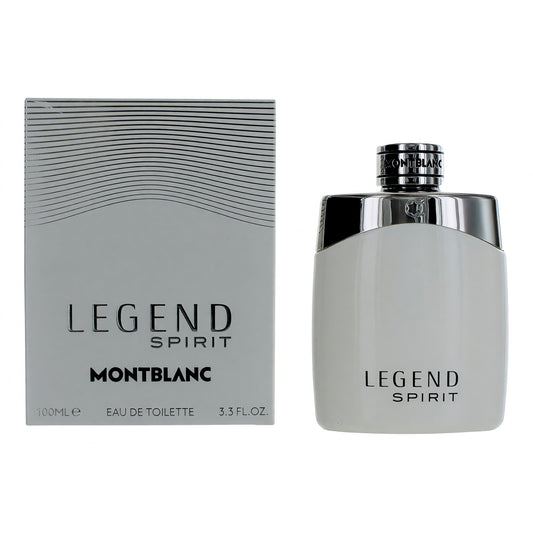 Mont Blanc Legend Spirit by Mont Blanc, 3.3 oz Eau De Toilette Spray for Men Mont Blanc