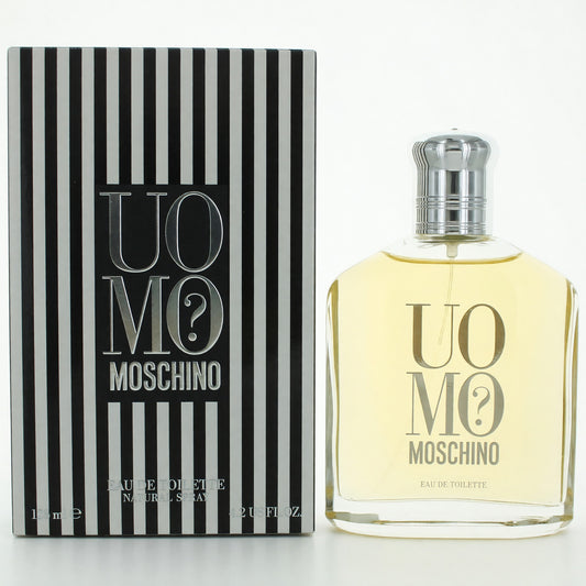 Moschino Uomo by Moschino, 4.2 oz Eau De Toilette Spray for Men Moschino