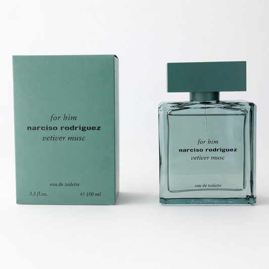 Vetiver Musc by Narciso Rodriguez, 3.4oz Eau De Toilette Spray for Men
