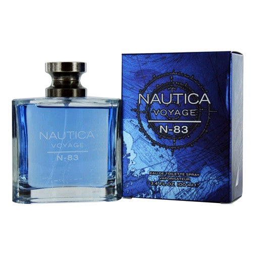 Nautica Voyage N-83 by Nautica, 3.4 oz Eau De Toilette Spray for Men Nautica