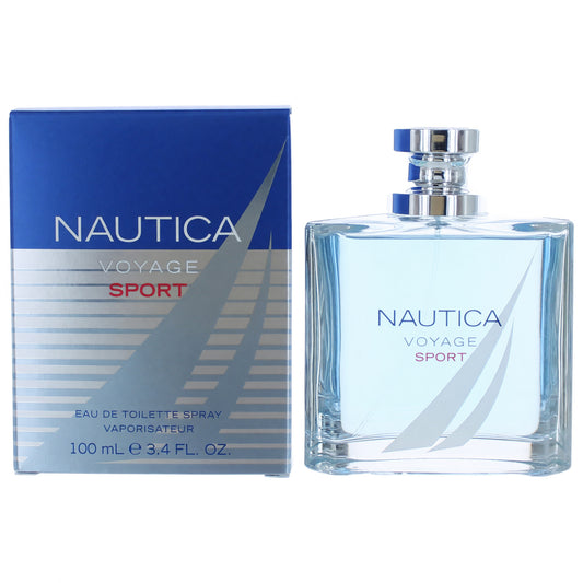 Nautica Voyage Sport by Nautica, 3.4 oz Eau De Toilette Spray for Men Nautica