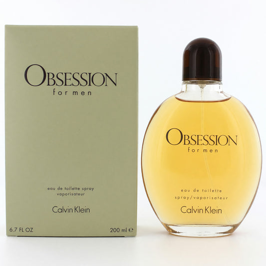 Obsession by Calvin Klein, 6.7 oz Eau De Toilette Spray for Men Calvin Klein