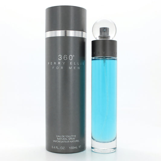 Perry Ellis 360 by Perry Ellis, 3.4 oz Eau De Toilette Spray for Men Perry Ellis