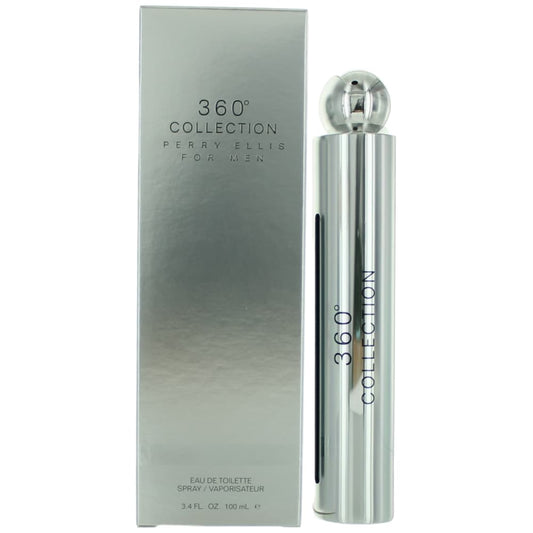Perry Ellis 360 Collection by Perry Ellis, 3.4 oz Eau De Toilette Spray for Men Perry Ellis