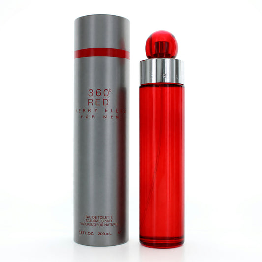 Perry Ellis 360 Red by Perry Ellis, 6.8 oz Eau De Toilette Spray for Men Perry Ellis
