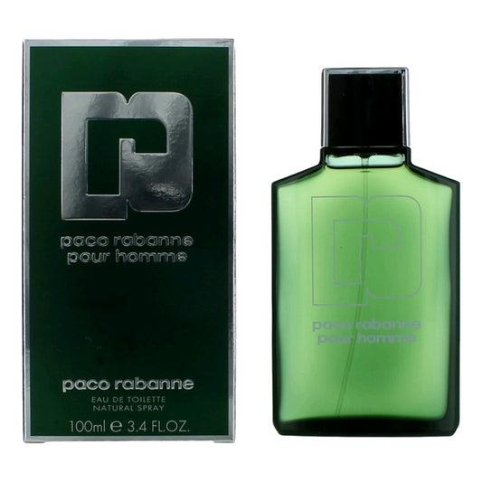 Paco Rabanne Pour Homme by Paco Rabanne, 3.4 oz Eau De Toilette Spray for Men Paco Rabanne