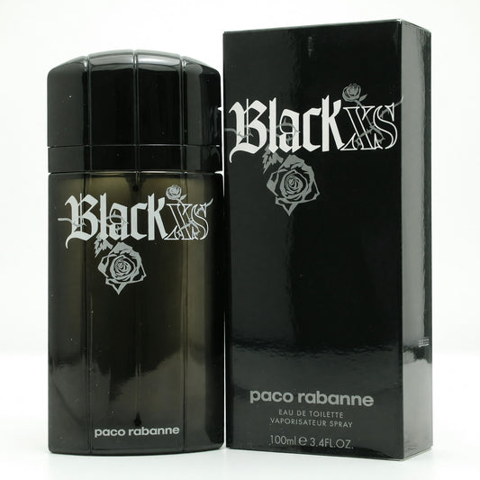 Black XS by Paco Rabanne, 3.3 oz Eau De Toilette Spray for Men Paco Rabanne
