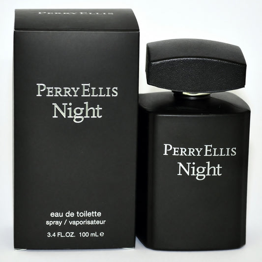 Perry Ellis Night by Perry Ellis, 3.4 oz Eau De Toilette Spray for Men Perry Ellis