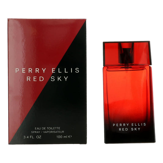 Red Sky by Perry Ellis, 3.4 oz Eau de Toilette Spray for Men Perry Ellis