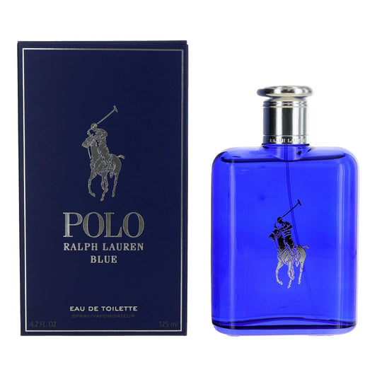 Polo Blue by Ralph Lauren, 4.2 oz Eau De Toilette Spray for Men Ralph Lauren
