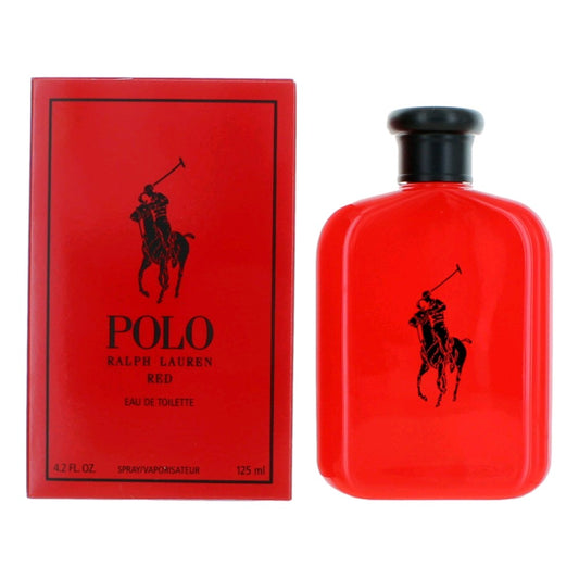 Polo Red by Ralph Lauren, 4.2 oz Eau De Toilette Spray for Men Ralph Lauren