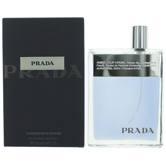 Prada Amber by Prada, 3.4 oz Eau De Toilette Spray for Men Prada