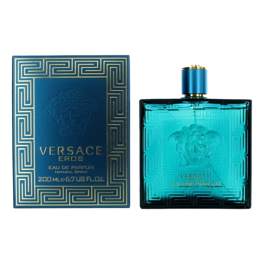 Eros by Versace, 6.7 oz Eau De Parfum Spray for Men Versace