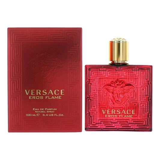 Eros Flame by Versace, 3.4 oz Eau De Parfum Spray for Men Versace