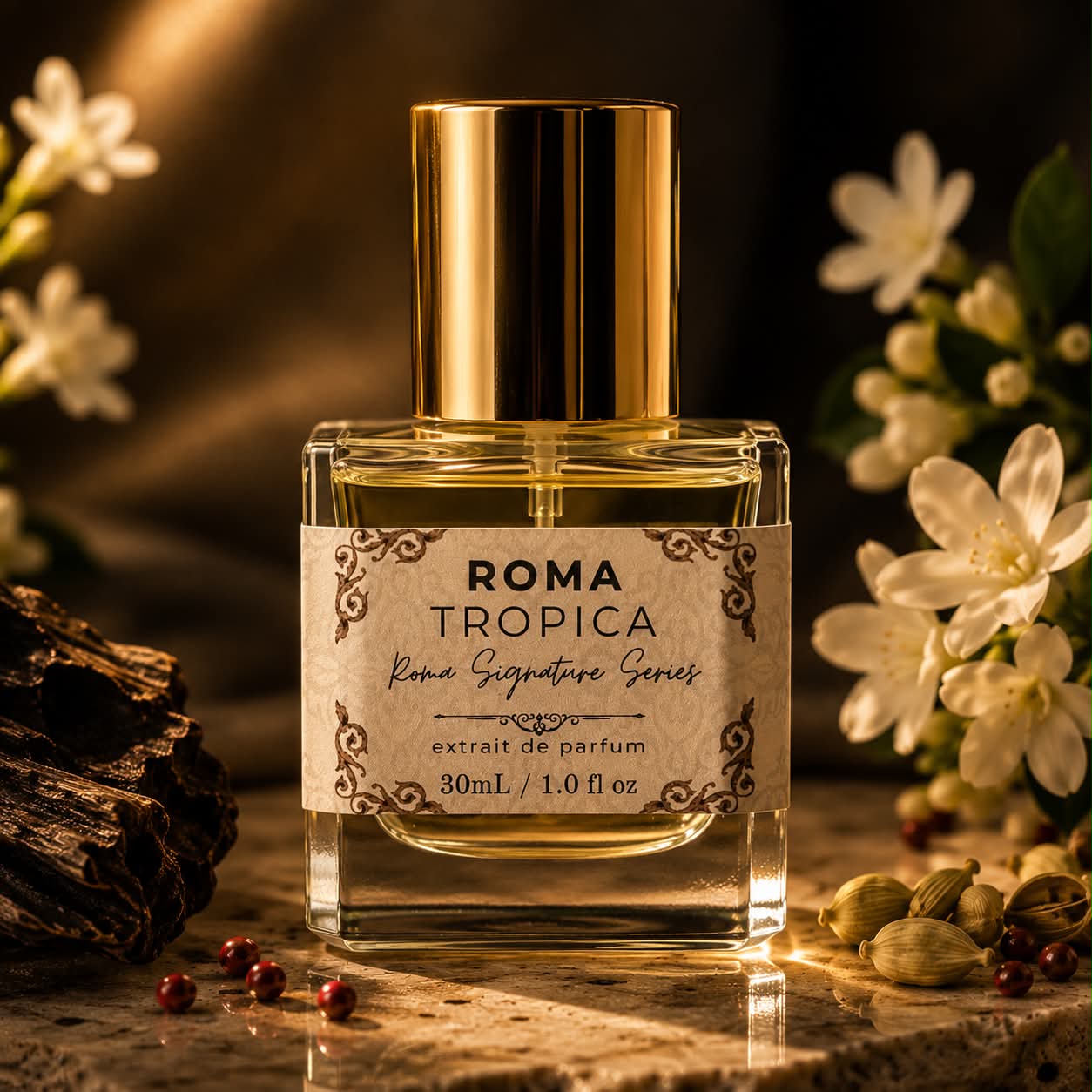 Roma Tropica 30mL Roma Parfum — Luxury Extrait de Parfum | Lasting Fragrance for Women & Men
