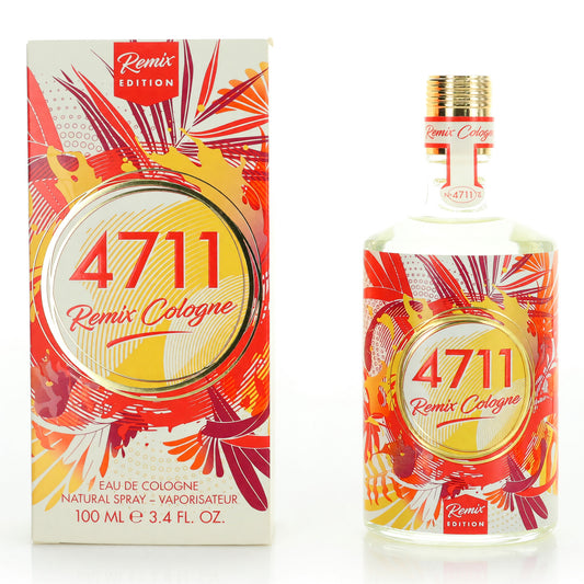 4711 Remix Paradise by Muelhens, 3.4 oz Eau de Cologne Spray for Unisex Muelhens