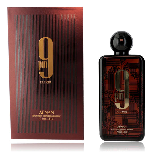 9PM Elixir by Afnan, 3.4 oz Parfum spray for Unisex Afnan