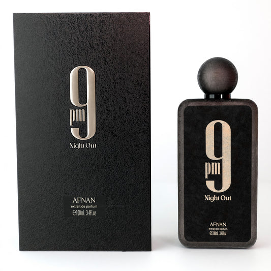 9PM Night Out by Afnan, 3.4 oz Extrait De Parfum spray for Unisex Afnan