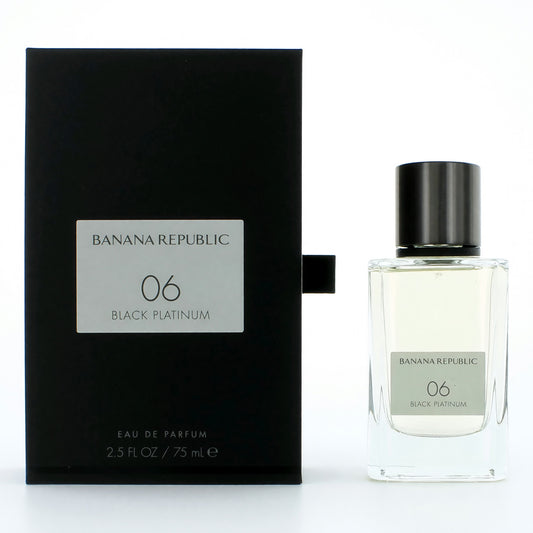 06 Black Platinum by Banana Republic, 2.5 oz Eau De Parfum Spray for Unisex Banana Republic