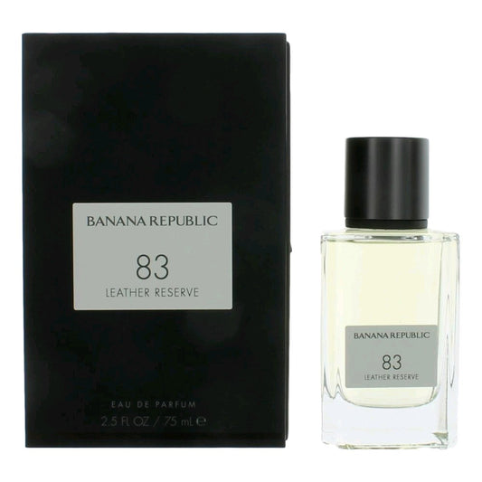 83 Leather Reserve by Banana Republic, 2.5 oz Eau De Parfum Spray for Unisex Banana Republic