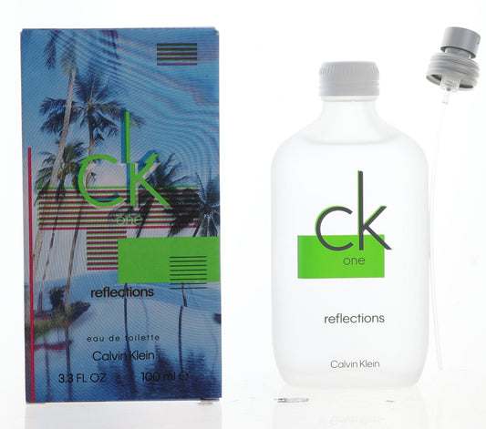 CK One Reflections by Calvin Klein, 3.3 oz Eau de Toilette Spray for Unisex Calvin Klein