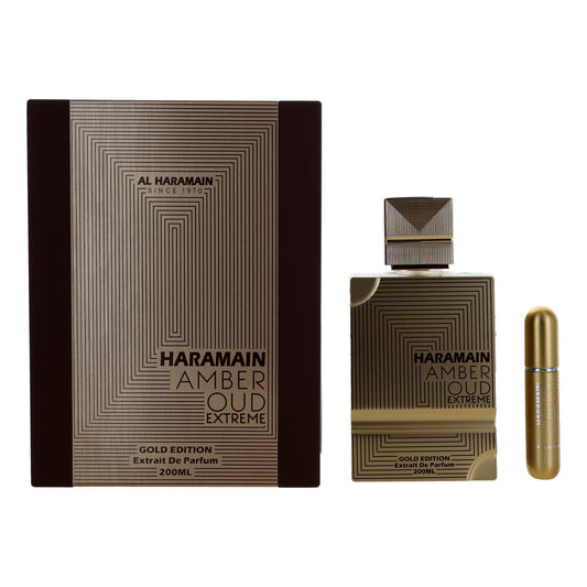 Amber Oud Extreme Gold Edition by Al Haramain, 6.7 oz Extrait de Parfum for Unisex Al Haramain