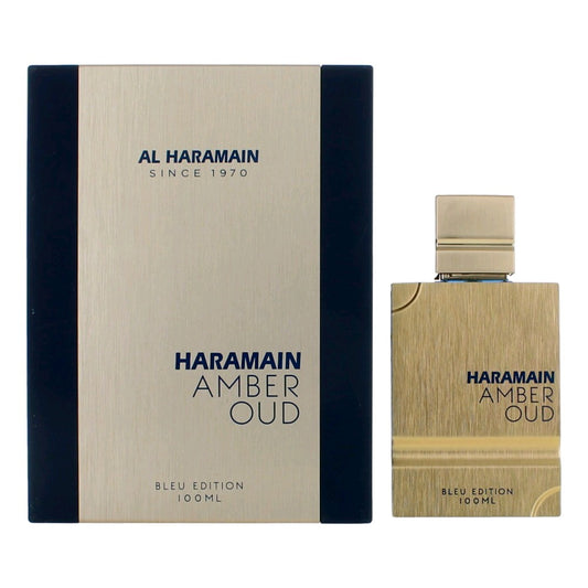 Amber Oud Blue Edition by Al Haramain, 3.3 oz Eau De Parfum Spray for Unisex Al Haramain