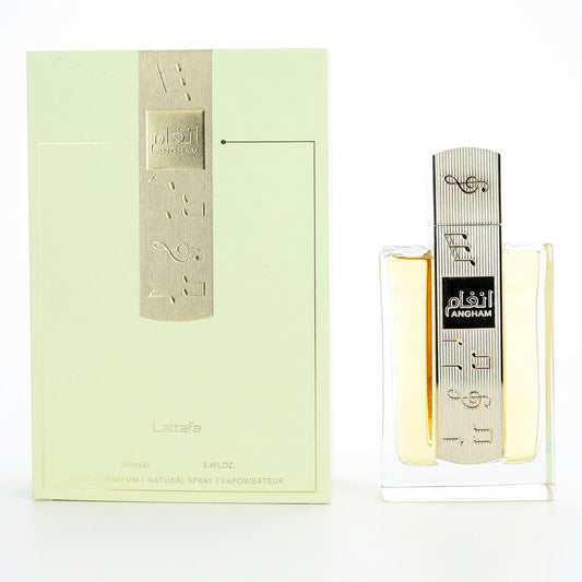 Angham by Lattafa, 3.4 oz Eau De Parfum Spray for Unisex Lattafa