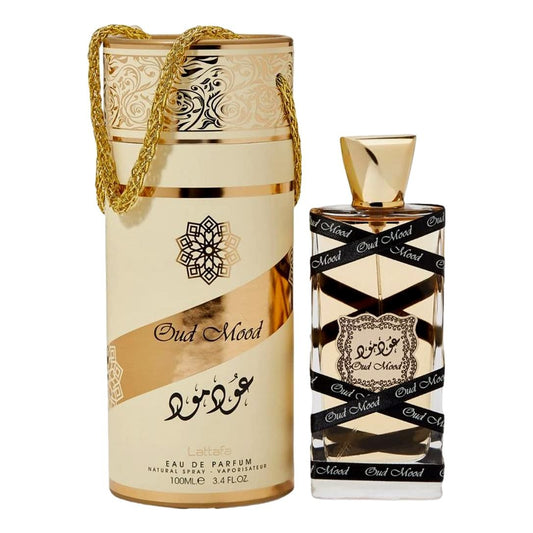 Oud Mood by Lattafa, 3.4 oz Eau De Parfum Spray for Unisex Lattafa