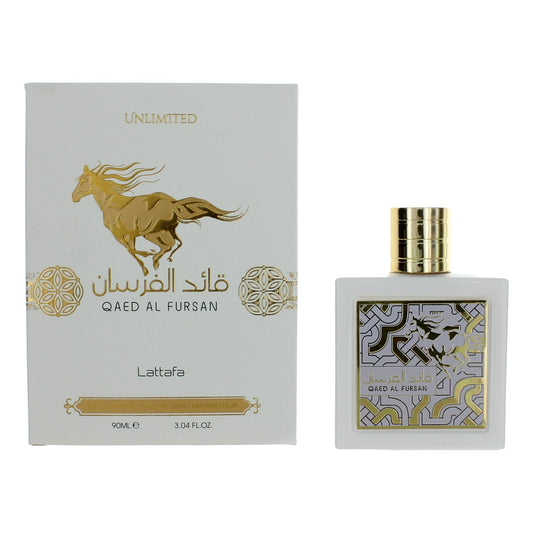 Qaed Al Fursan Unlimited by Lattafa, 3 oz Eau De Parfum Spray for Women Lattafa