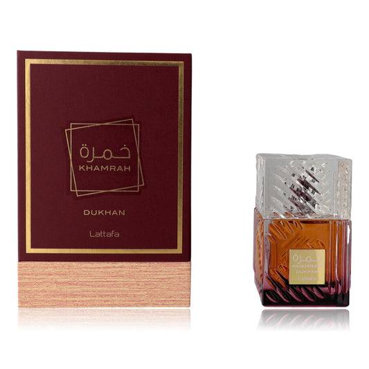 Lattafa Khamrah Dukhan by Lattafa, 3.4 oz Eau de Parfum Spray for Unisex Lattafa