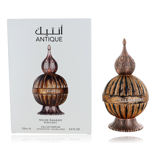 Niche Emarati Antique by Lattafa, 3.4 oz Eau de Parfum Spray for Unisex Lattafa