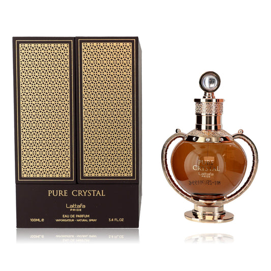Pure Crystal by Lattafa, 3.4 oz Eau de Parfum Spray for Unisex Lattafa