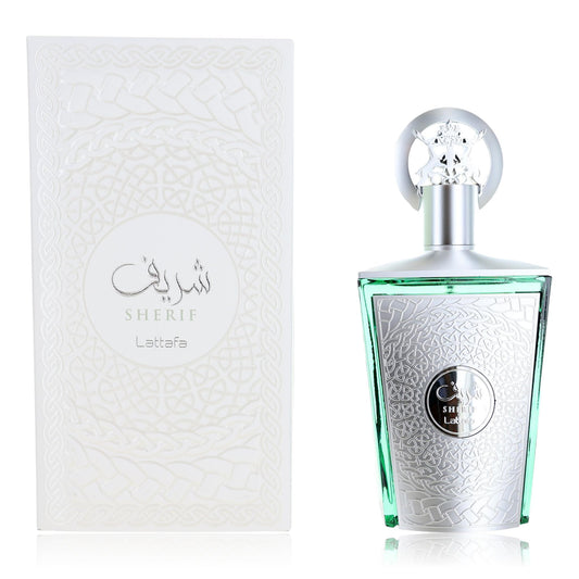Sherif by Lattafa, 3.4 oz Eau De Parfum Spray for Men Lattafa