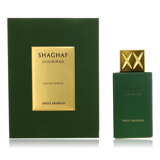 Shaghaf Oud Royale by Swiss Arabian, 2.5 oz Eau de Parfum Spray for Unisex Swiss Arabian