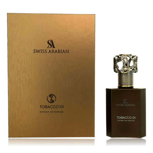 Tobacco 01 by Swiss Arabian, 1.7 oz Extrait de Parfum Spray for Unisex Swiss Arabian