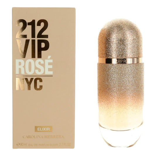 212 VIP Rose Elixir by Carolina Herrera, 2.7 oz Eau de Parfum Elixir Spray for Women Carolina Herrera