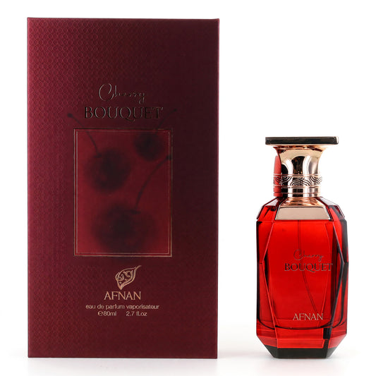 Cherry Bouquet by Afnan, 2.7 oz Eau De Pafum Spray for Women Afnan