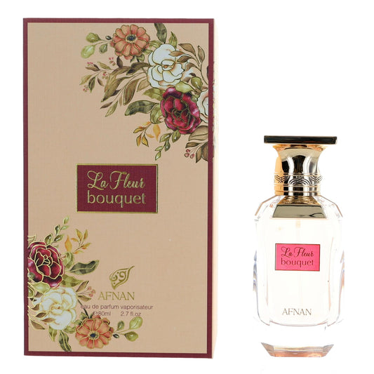 La Fleur Bouquet by Afnan, 2.7 oz Eau de Parfum Spray for Women Afnan