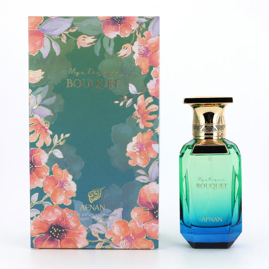 Mystique Bouquet by Afnan, 2.7 oz Eau De Parfum Spray for Women Afnan